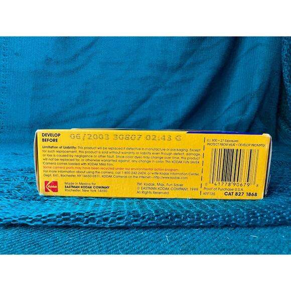 Kodak One Time Use camera expired 6/2003 - Picture 6 of 7